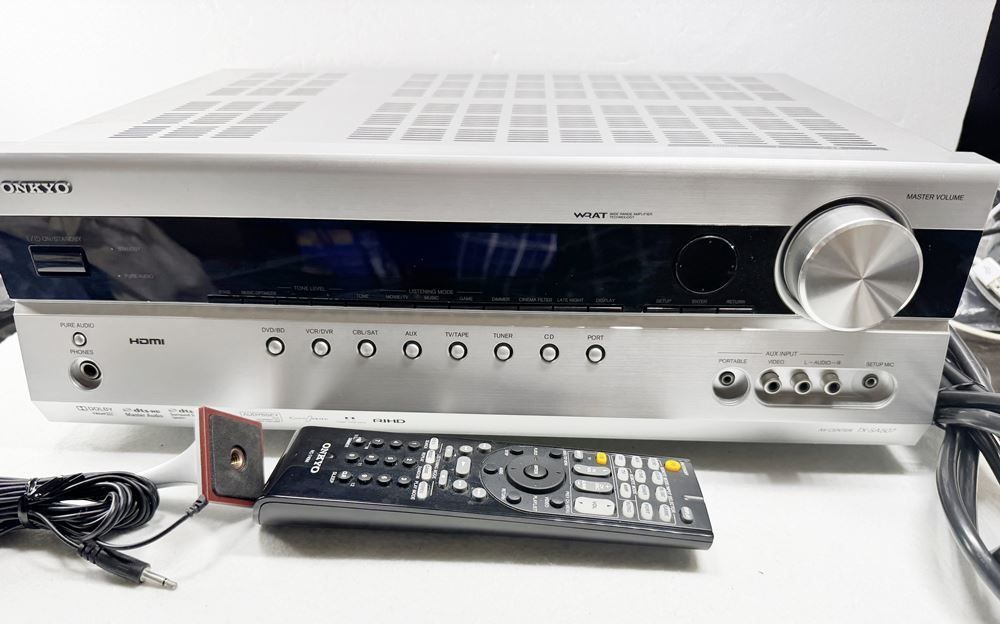  HY ONKYO オンキョー TX-SA 507 AVセンター 5.1 ch対応 Dolby TrueHD DTS-HD Master Audio HDMI×4 ディスクリート構成パワーアンプ リモコン付 一部地域を除く 003 AVアンプ アンプ