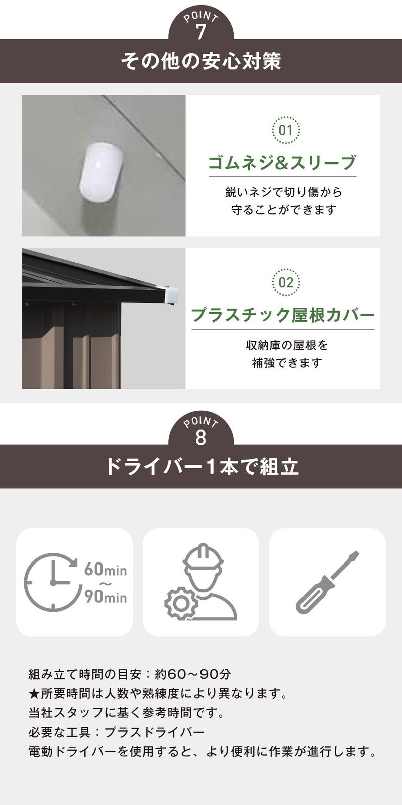 可動棚なし 物置屋外スチール倉庫戸外収納庫幅162*奥行き92*高181