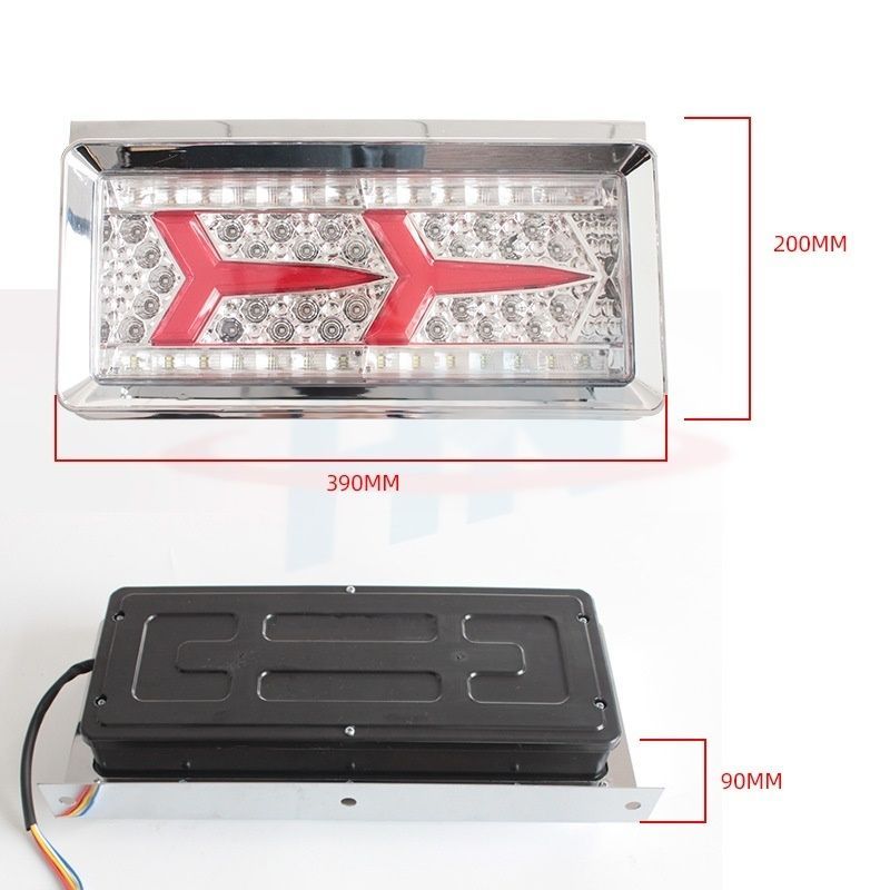 LEDシーケンシャルテールランプ左右セット ダイナ シーケンシャル ファイバー LED テールランプ 左右セット