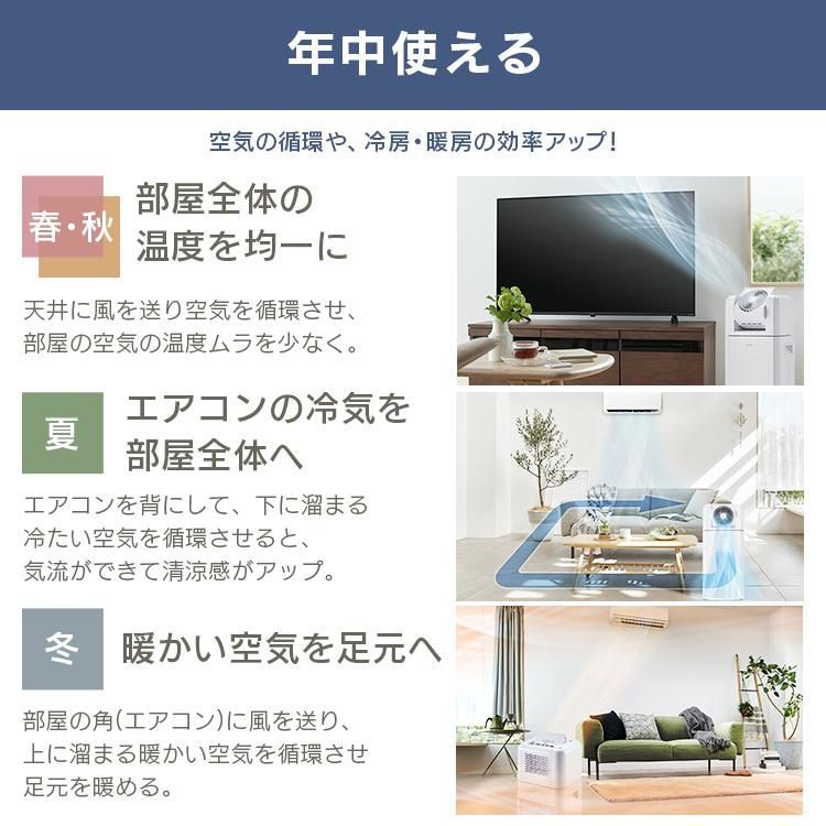 サーキュレーター機能搭載