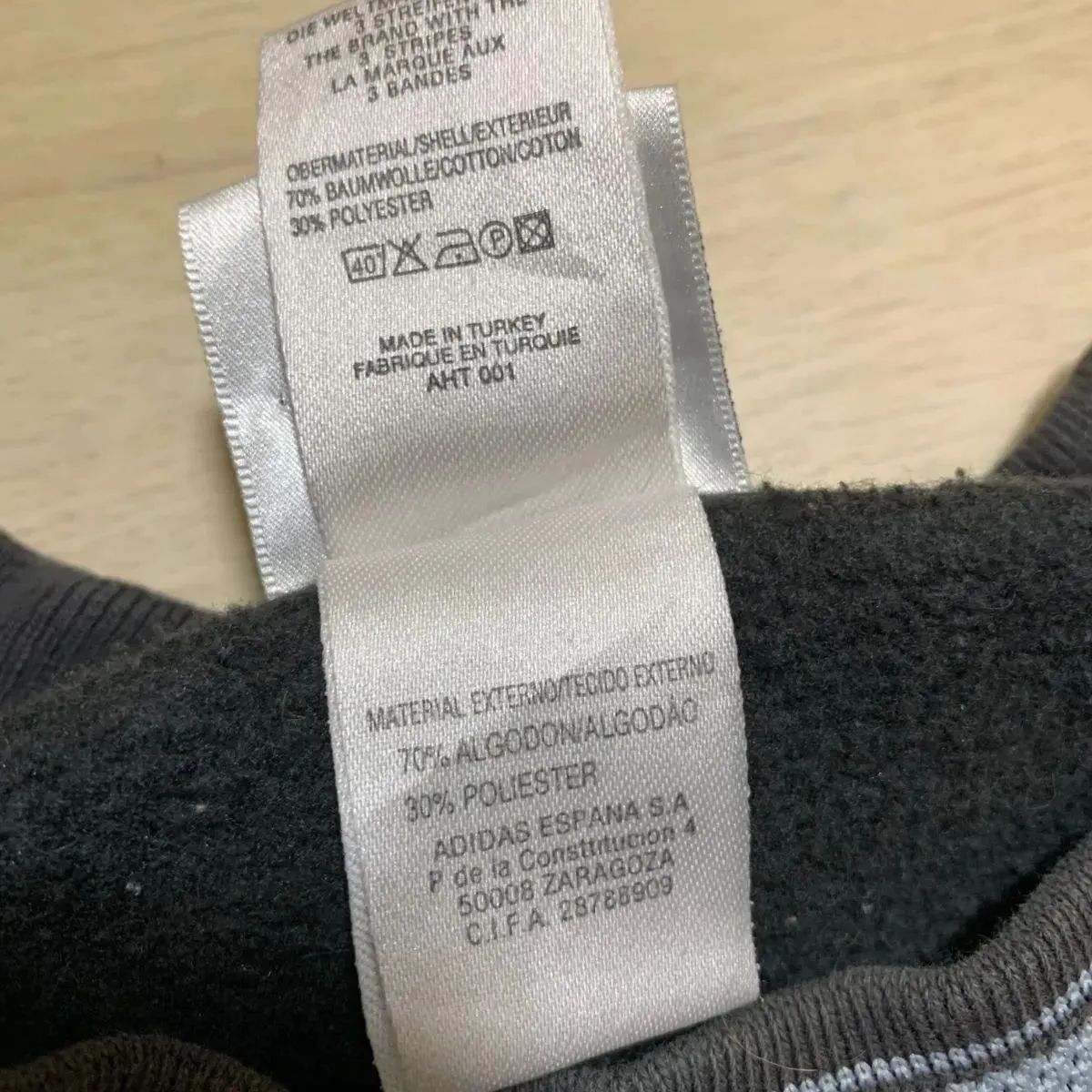 アディダス　adidas 万国旗タグ　スウェット　グレー　メンズ　L USA製 レア】adidas 万国旗タグ スウェット グレー【メンズXL】 - メルカリ