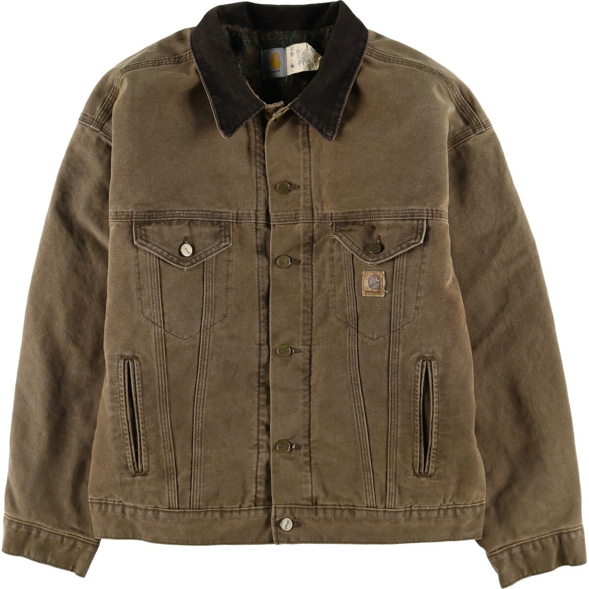 古着 80~90年代 カーハート Carhartt Gジャンタイプ ダックワークジャケット USA製 メンズXL相当 ヴィンテージ/eaa524506