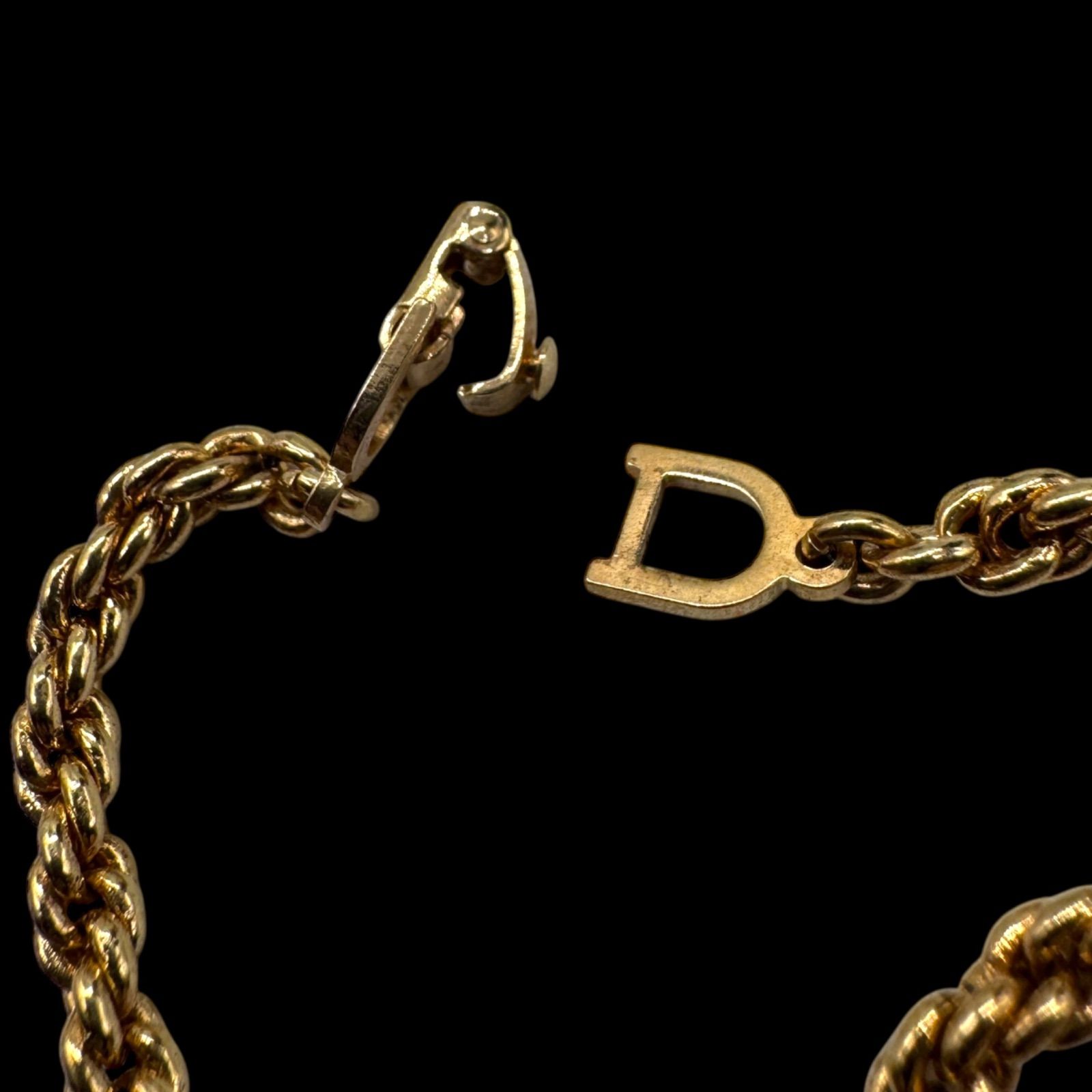 Christian Dior チェーン ベルト ヴィンテージ ゴールド Christian Dior Vintage Belt/Necklace Gold Tone Multi Chain