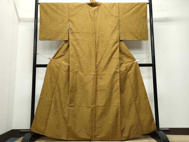 平和屋着物○上質な紬 絣文様 やまと誂製 正絹 逸品 CAAT7027vf - メルカリ