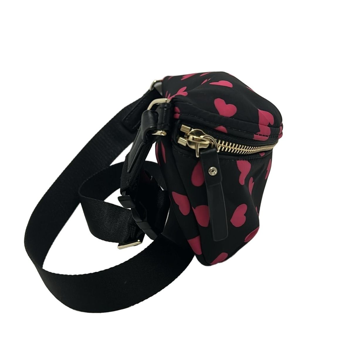 Kate spade(ケイトスペード) ウエストポーチ美品 - PXRUA101 黒