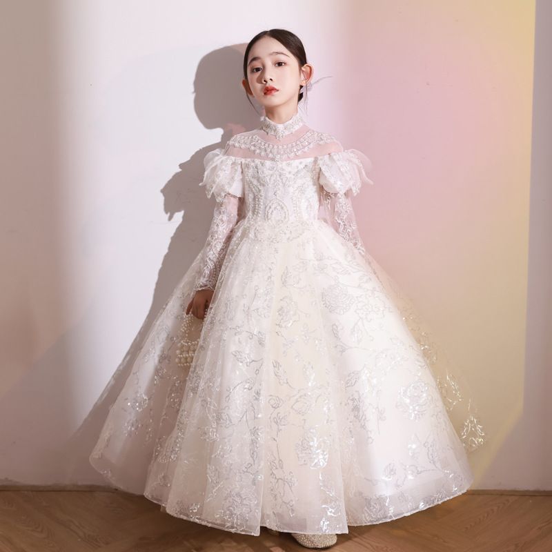 ロングドレス フォーマル 子供 ドレス 女の子 キッズ ピアノ 発表会 ドレス フォーマルワンピース パーディー ドレス 上品 エレガント ジュニア ドレスyisha06