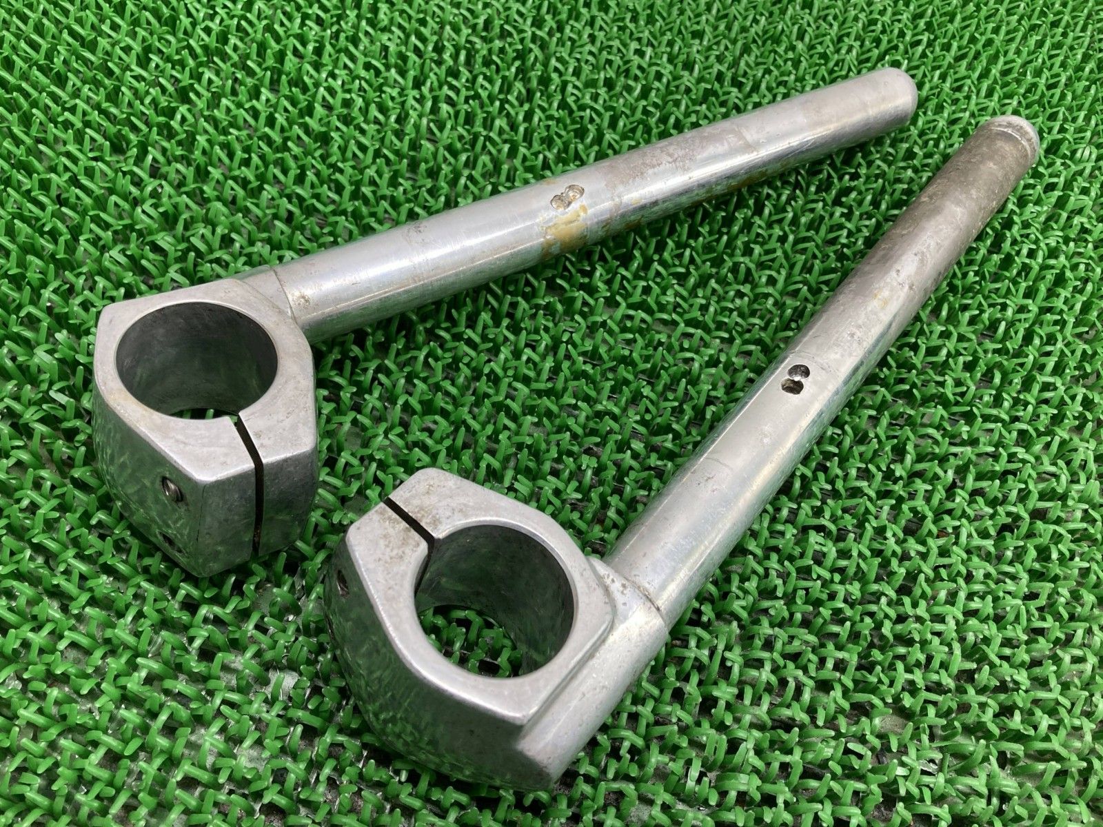 キジマ製CB400FOUR セパレートハンドル 左右 社外 バイク 部品 33φ KISSレーシング 旧フォア GB250 CB250N T TW200 TW225 jY