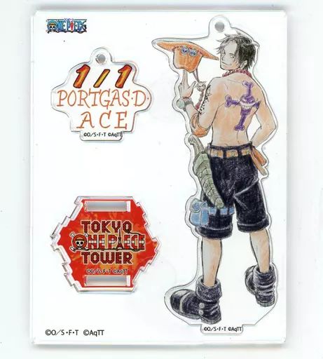中古】アクリルスタンド・アクリルパネル ポートガス・D・エース