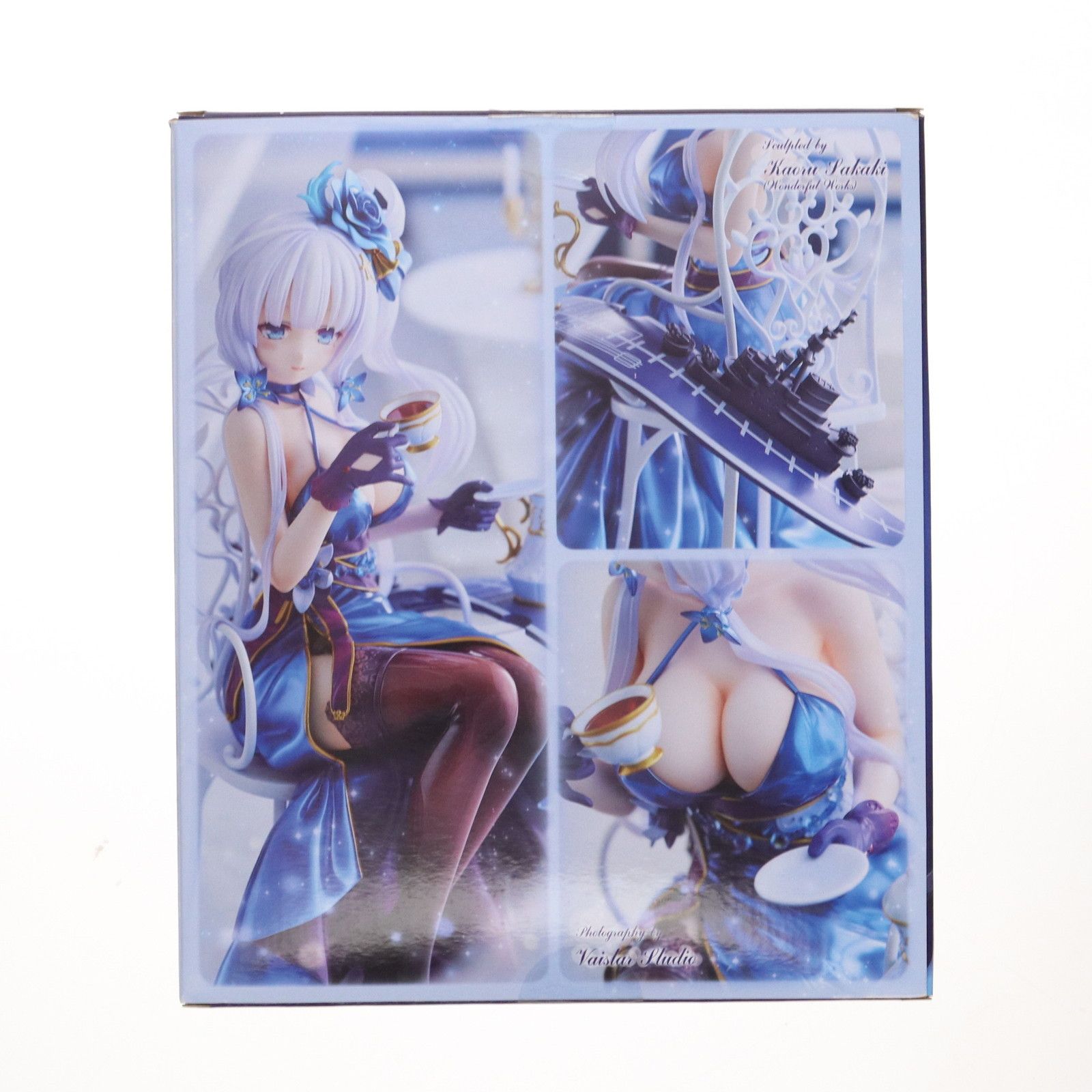 【開封品】イラストリアス（終わらないお茶会ver.）フィギュア 1/7スケール アズールレーン イラストリアス (終わらないお茶会ver.) 1/7