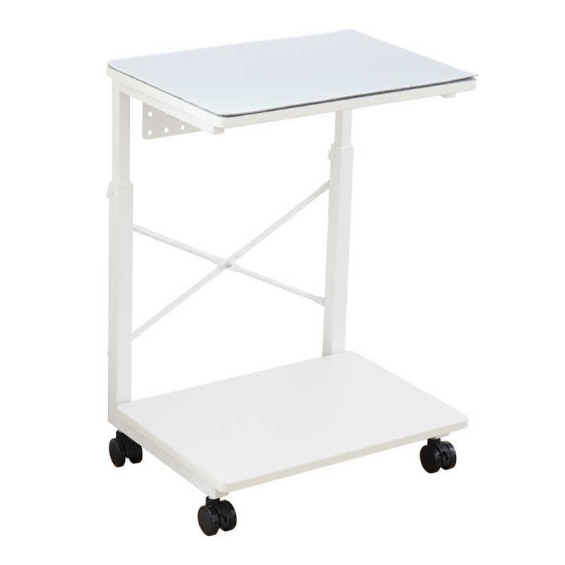 送料無料 ♥ 未開梱 サンコー 7段階昇降CPUワゴン ホワイト PYZONE パイズワン PCCATPLWH