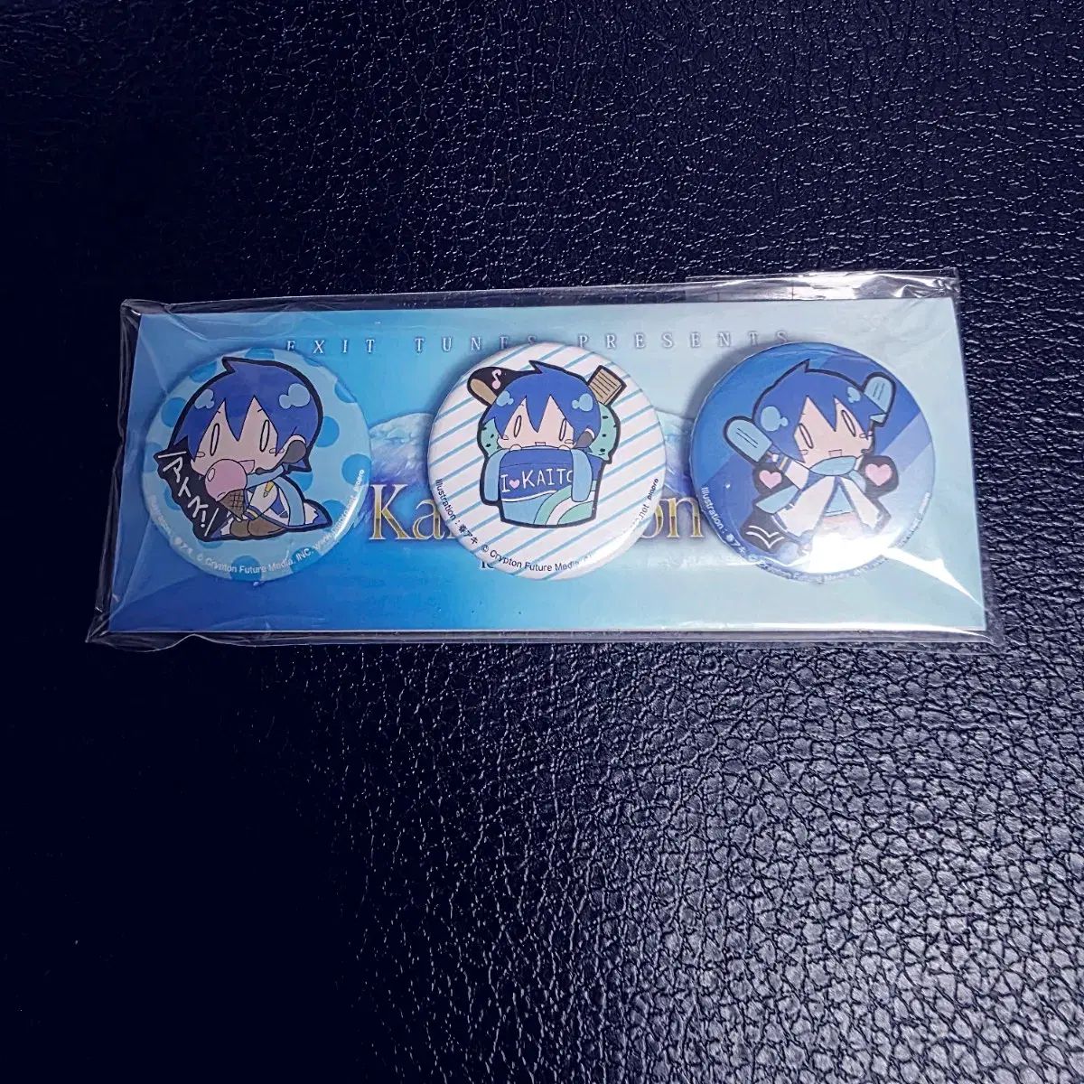 VOCALOID KAITO カイト　DiVAジョイポリス限定 5周年 缶バッジ 初音ミク × 東京ジョイポリス「DAIBA de DIVA Future Tone DX