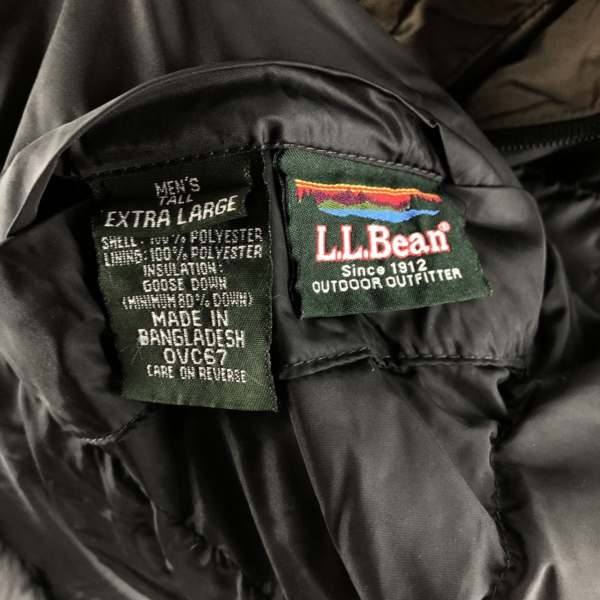 古着 90年代 エルエルビーン L.L.Bean リバーシブル グースダウン 