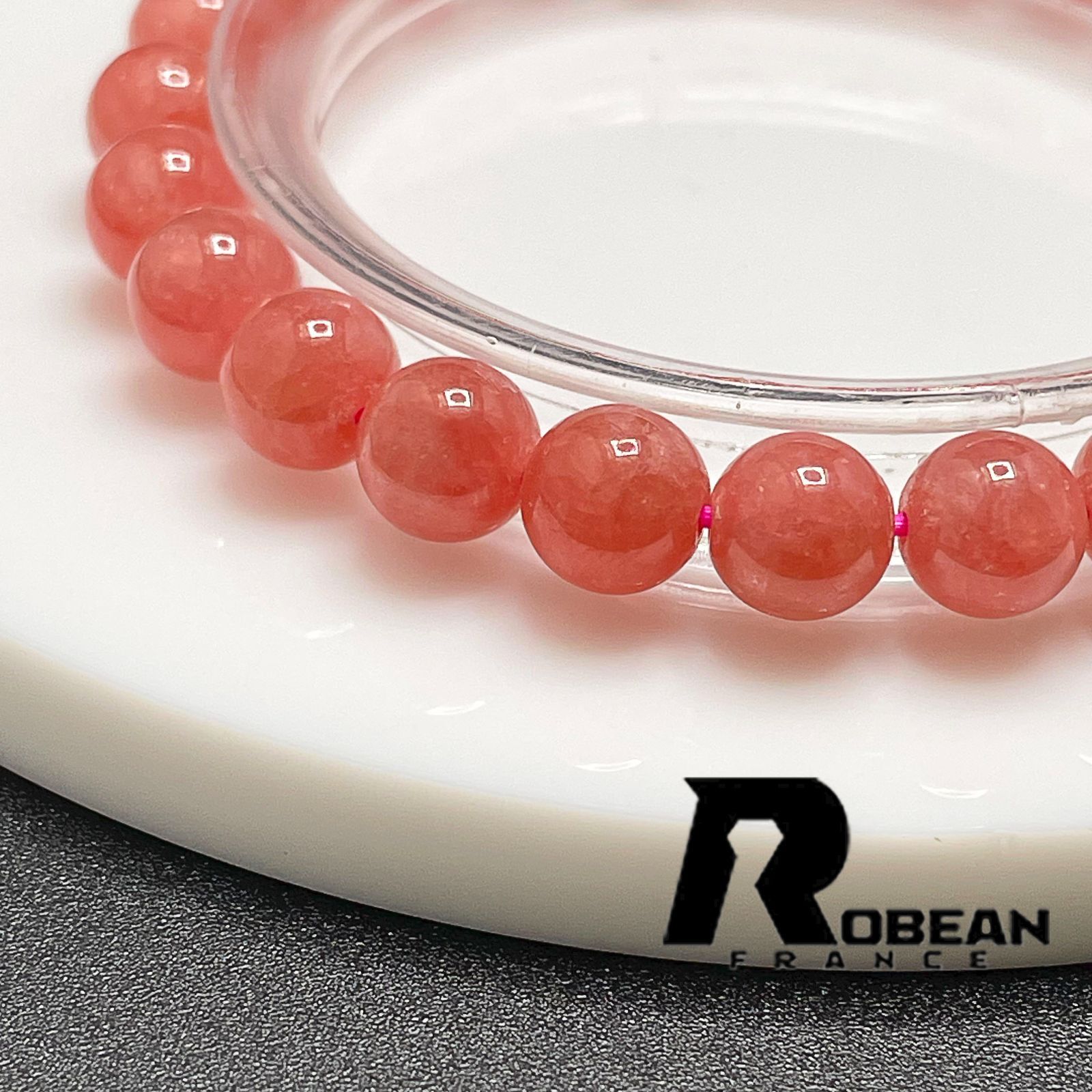 綺麗 EU製 定価7万円☆ROBEAN・インカローズ☆ブレスレット 