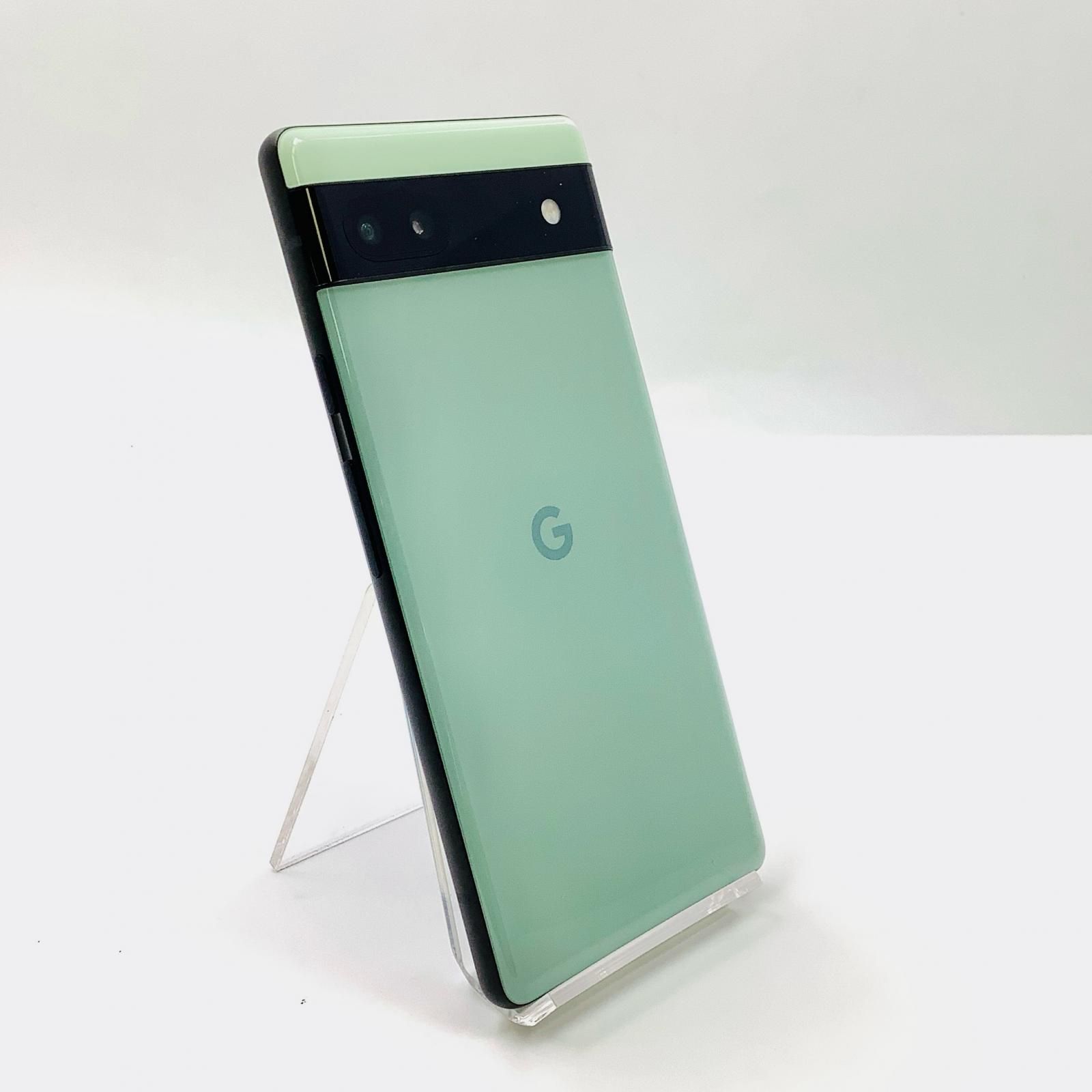 全額返金保証】【最速発送】Google Pixel 6a 128GB Sage au SIM