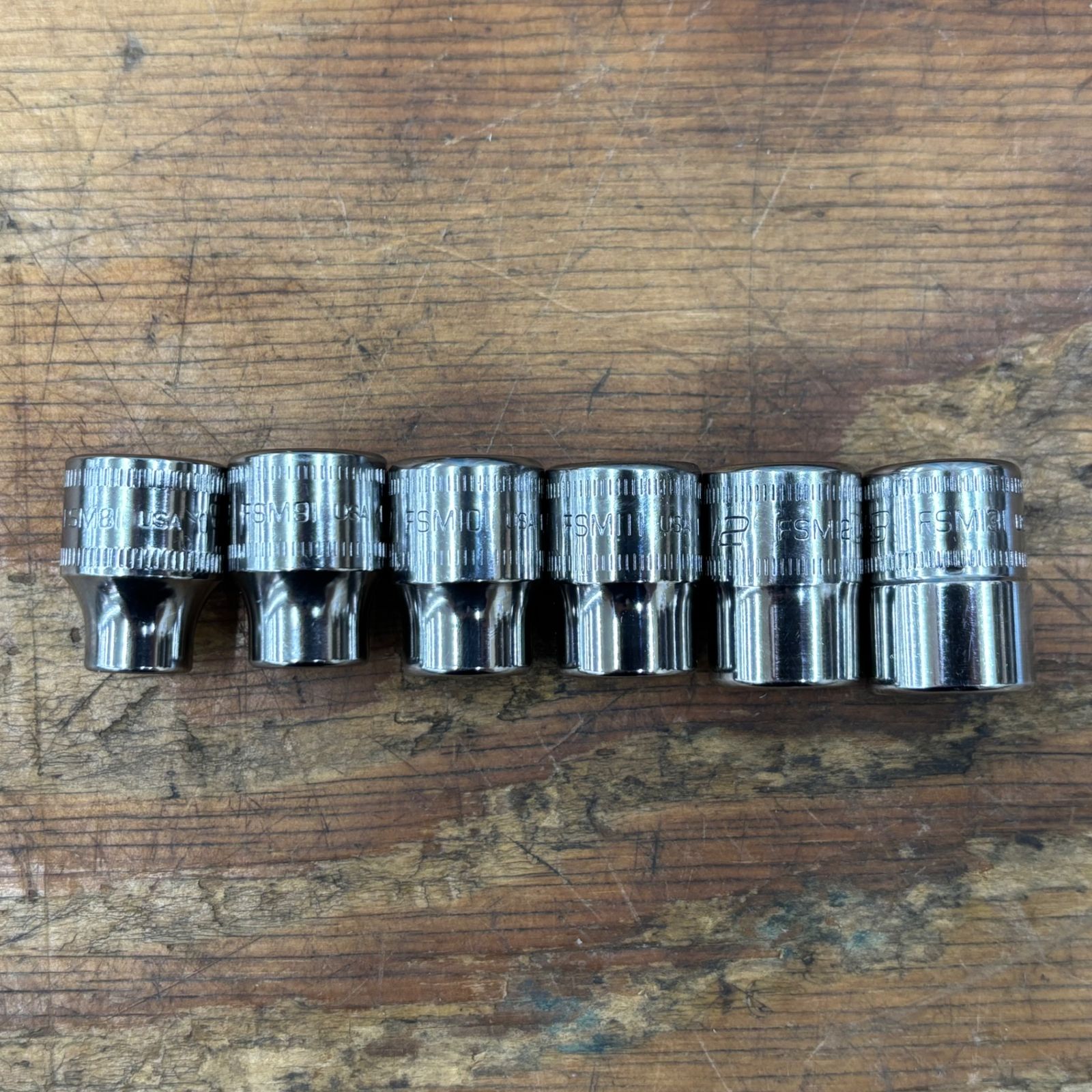 Snap-on|スナップオン シャローソケット12個セット