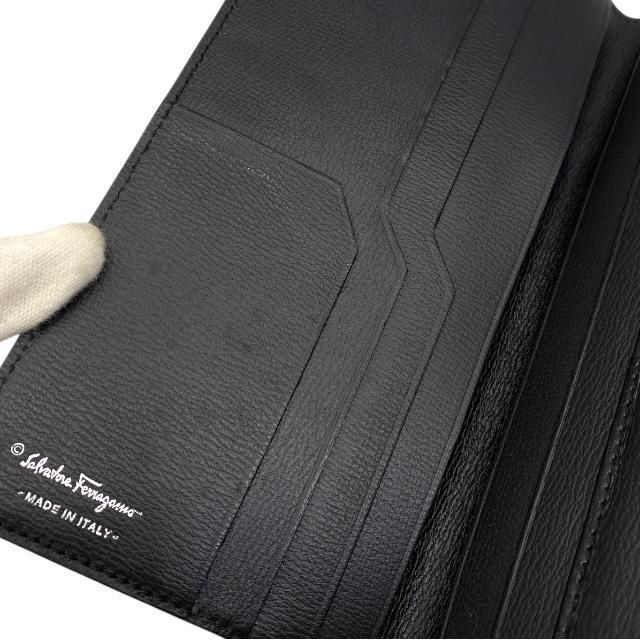 Salvatore Ferragamo フェラガモ ブラック 長財布 FERRAGAMO