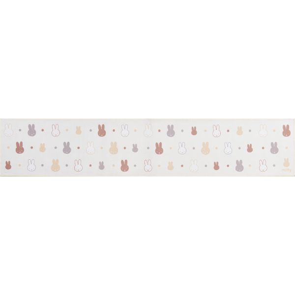 ミッフィー miffy ロングマット サプライズミッフィー  45×240 IV アイボリー