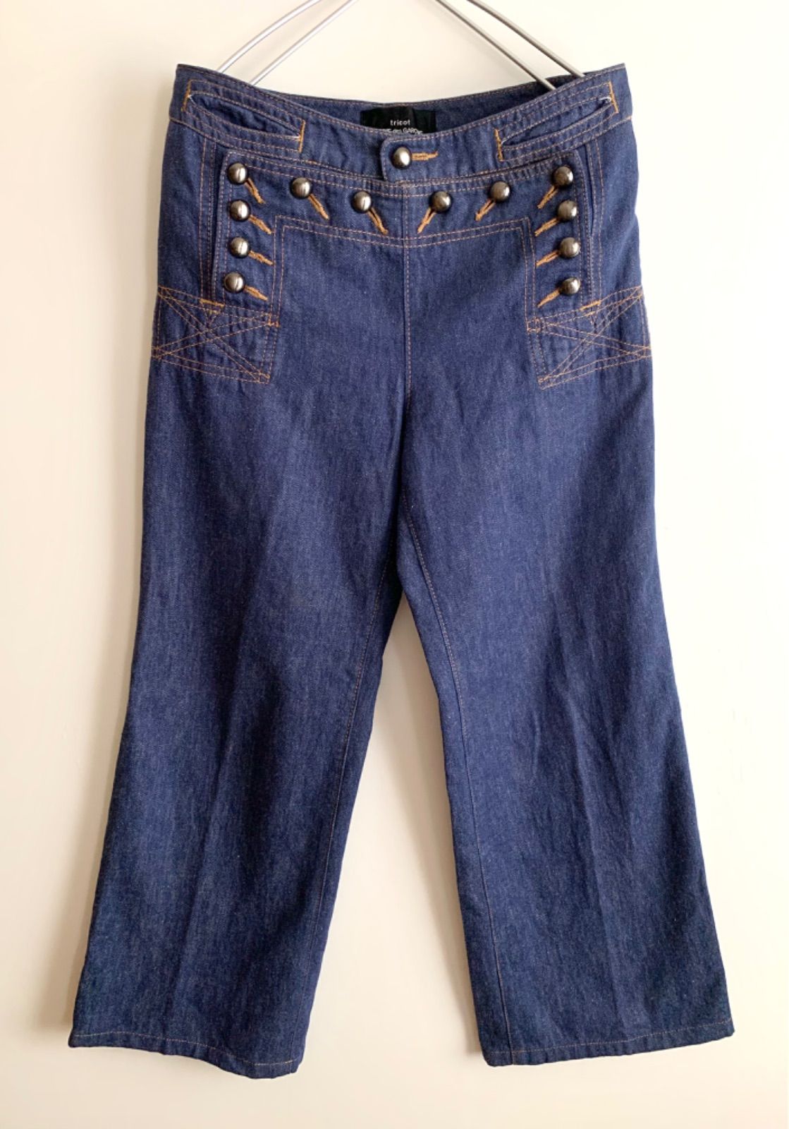 tricot コムデギャルソン　コットン　カーゴパンツ　ネイビー tricot COMME des GARCONS(トリココムデギャルソン) 90's～00's