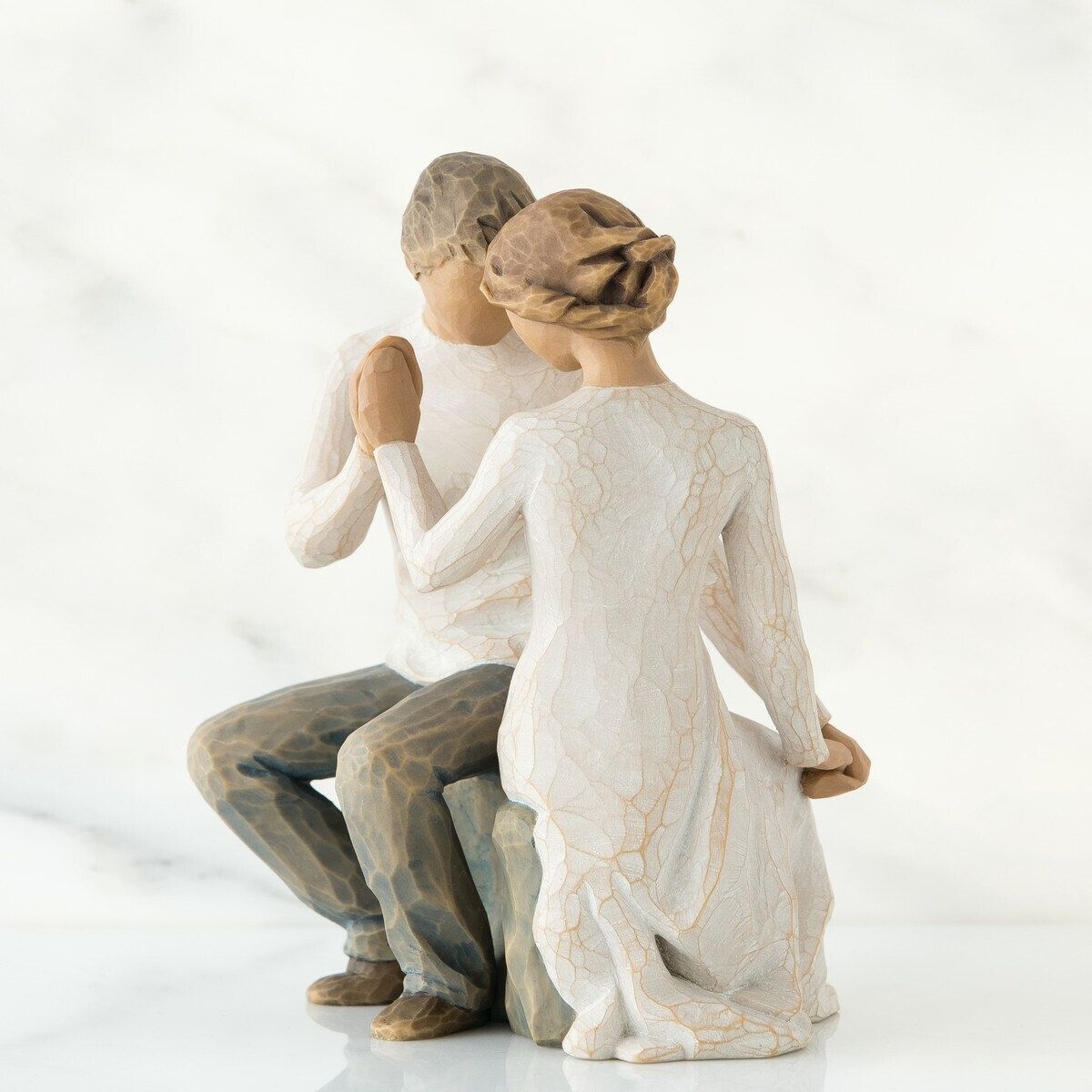 ウィローツリー彫像 [Around You] あなたのそばで ウィローツリー彫像 Around You - あなたのそばで 17cm 2人組 カップル