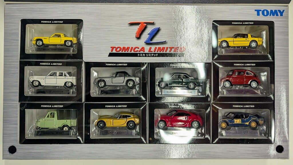 TOMY TOMICA LIMITED 100万台販売記念 ベスト セレクション 10台
