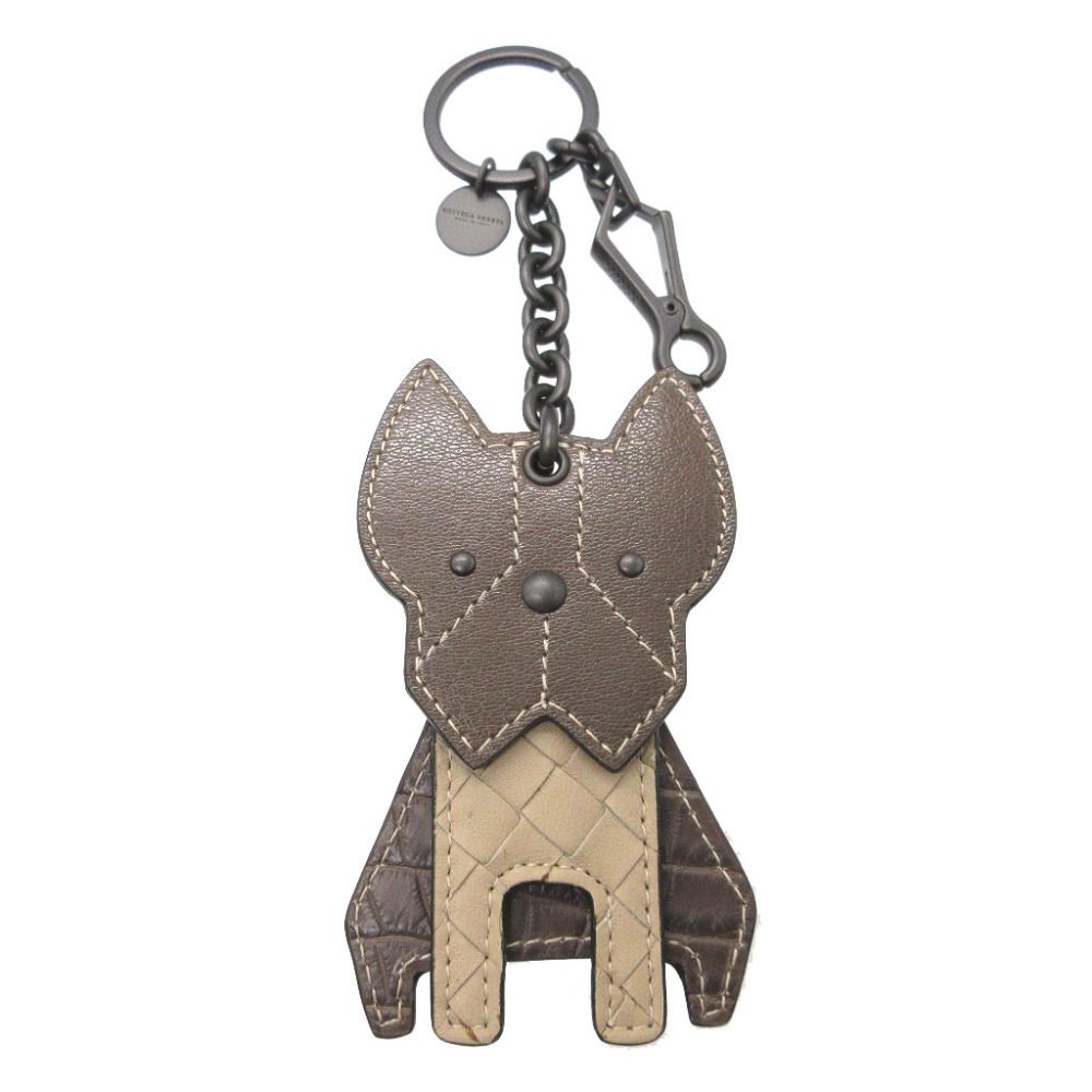 激レア ボッテガヴェネタ 携帯電話用クロコダイルレザー製くまチャーム