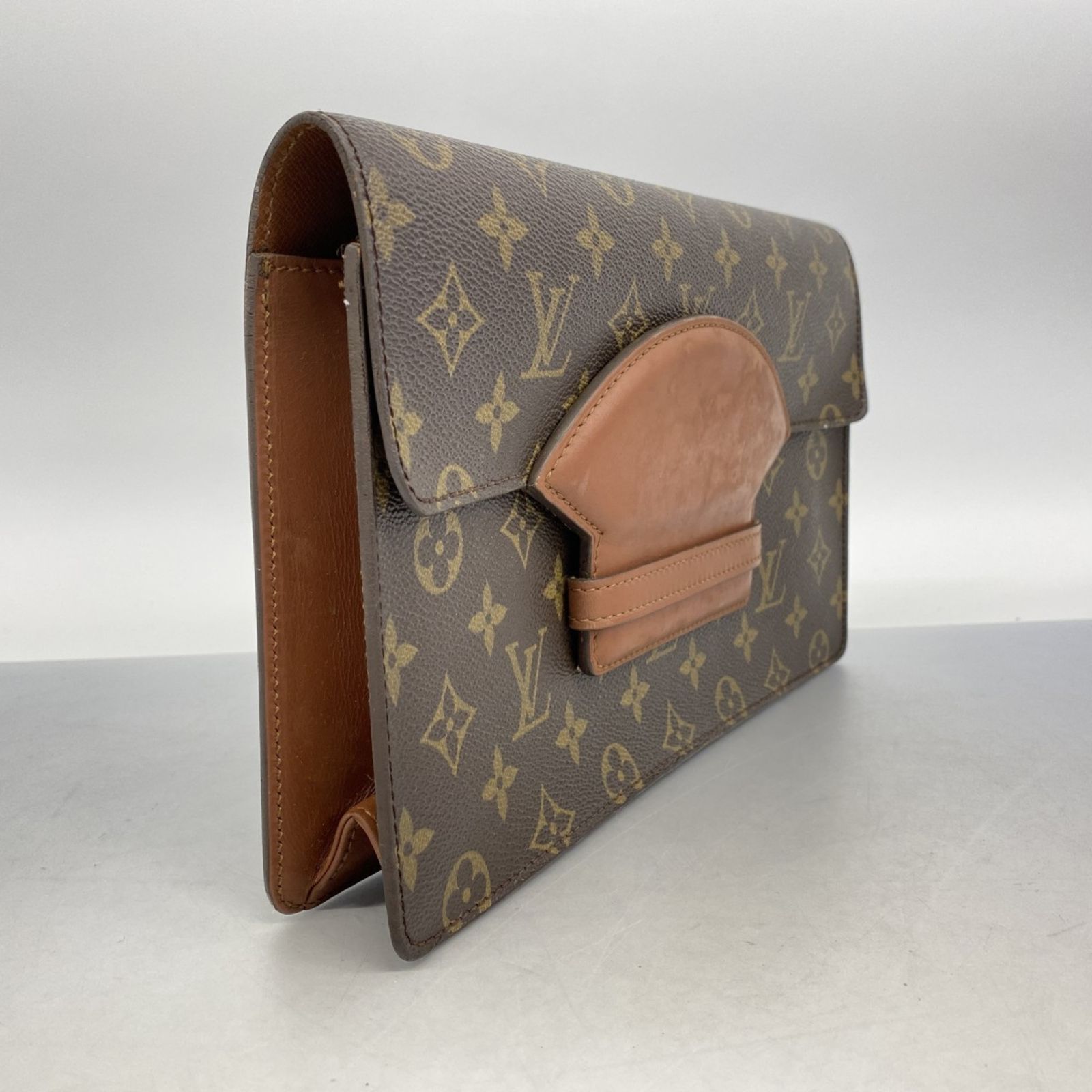 ルイ ヴィトン Louis Vuitton ルイ ヴィトン クラッチバッグ モノグラム シャイヨー M51786 ブラウンレディース