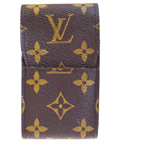 【中古】 ルイヴィトン LOUIS VUITTON エテュイ シガレット シガレットケース タバコ入れ モノグラム レザー M63024 09EF231