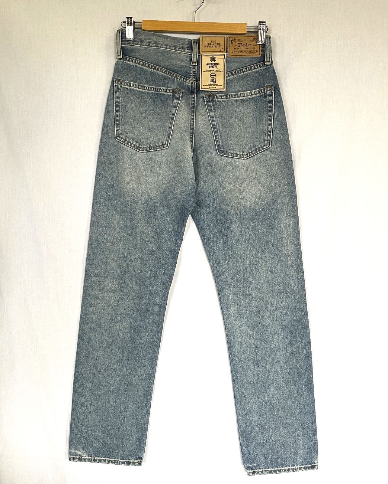 POLO RALPH LAUREN ポロ ラルフローレン ハイライズ リラックスド ストレート ジーンズ SIZE 25 DECORATOM_COM_BR