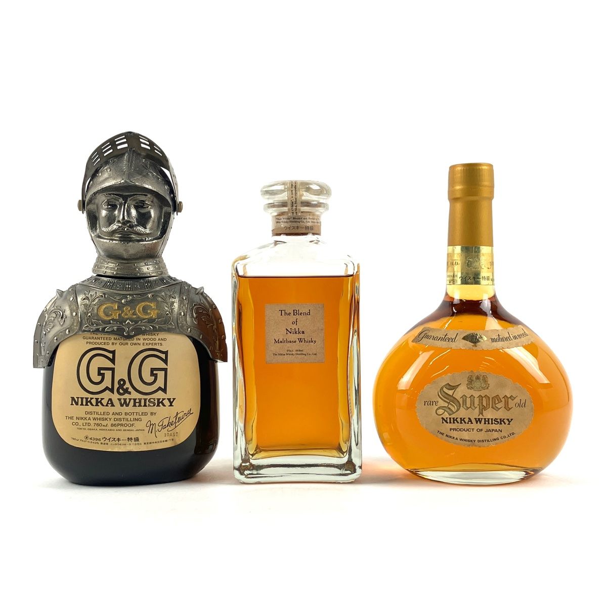 NIKKA G&G ウイスキー （東京都内限定お届け】 3本 ニッカ NIKKA