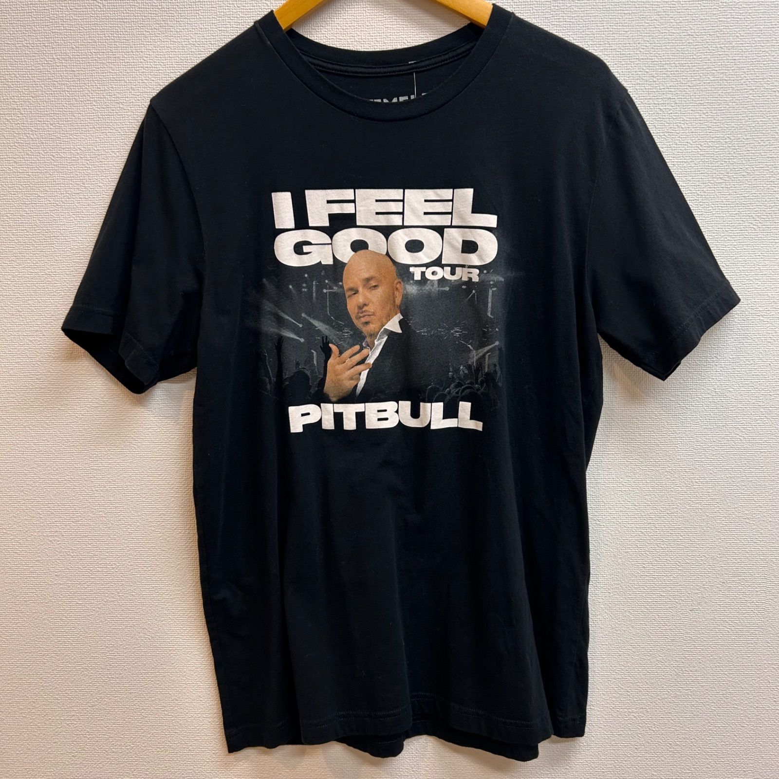 ピットブル ヒップホップ ツアーT バンT S メンズ古着 半袖 Tシャツ ピットブル ヒップホップ ツアーT バンT S メンズ古着 半袖 Tシャツ