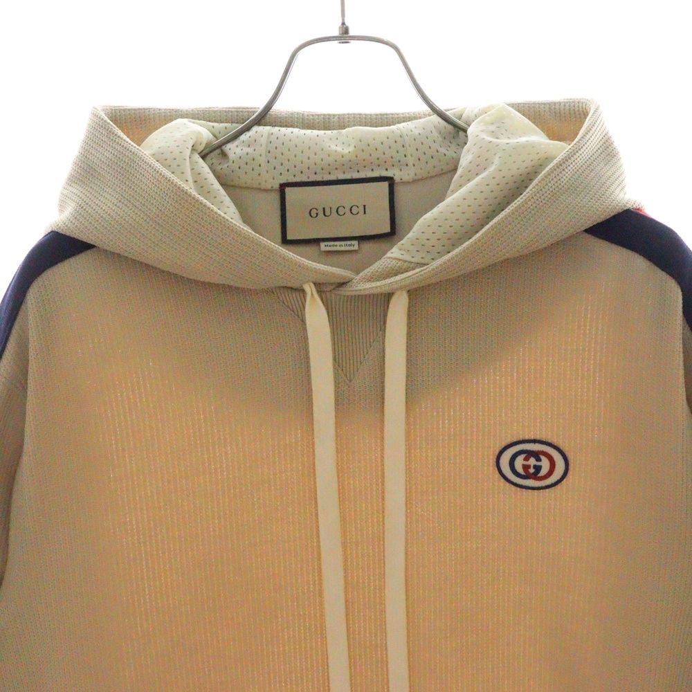 GUCCI (グッチ) Jersey Hooded Sweatshirt 733972 XJFFB