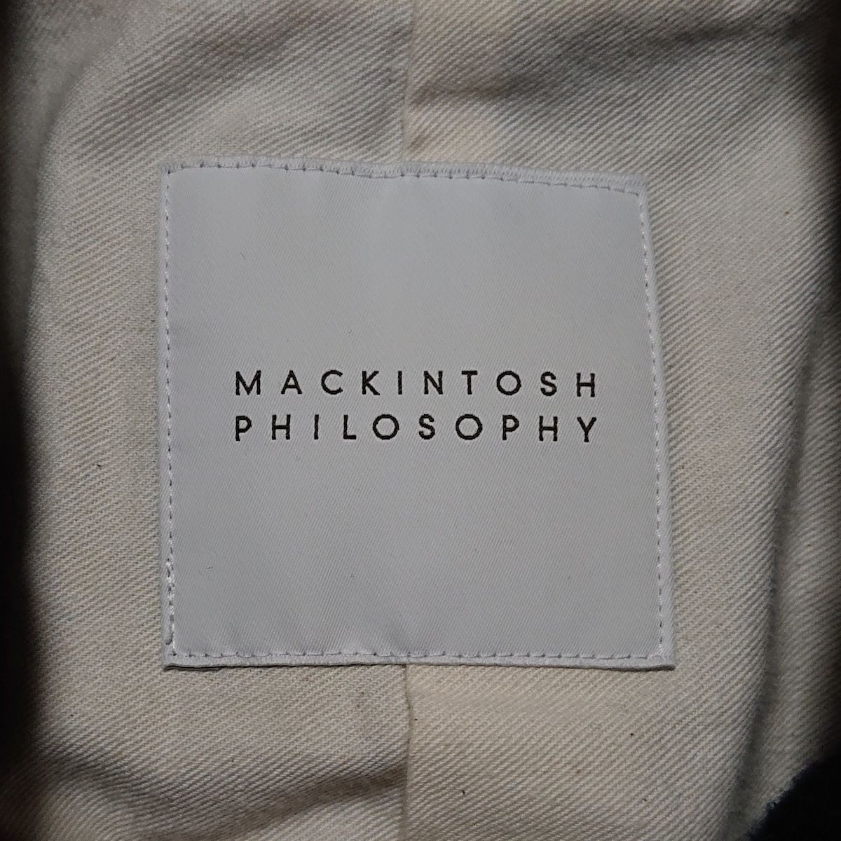 MACKINTOSH PHILOSOPHY(マッキントッシュフィロソフィー) Pコート サイズ38 L レディース - ダークネイビー 長袖/冬 -  メルカリ