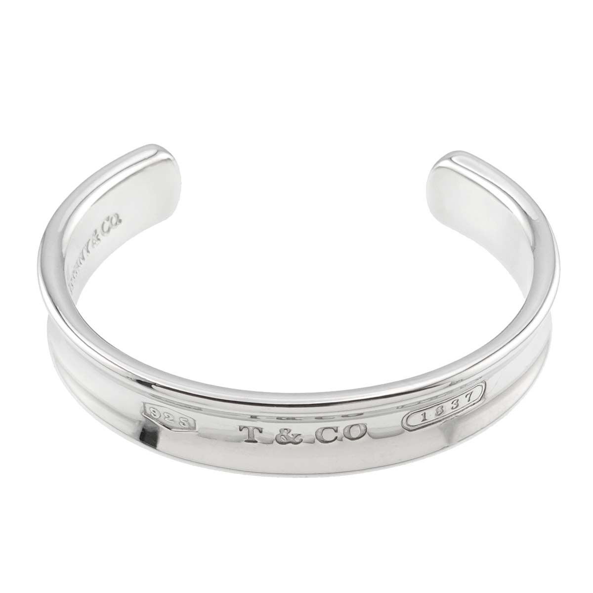 ティファニー TIFFANY&CO. 1837 バングル 15.5cm SV シルバー 925