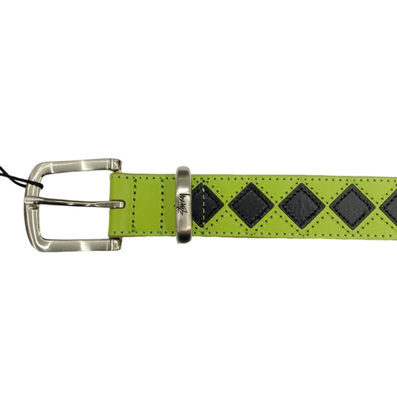 物流センター】 中古 STUSSY | ステューシー ベルト Argyle Stitch