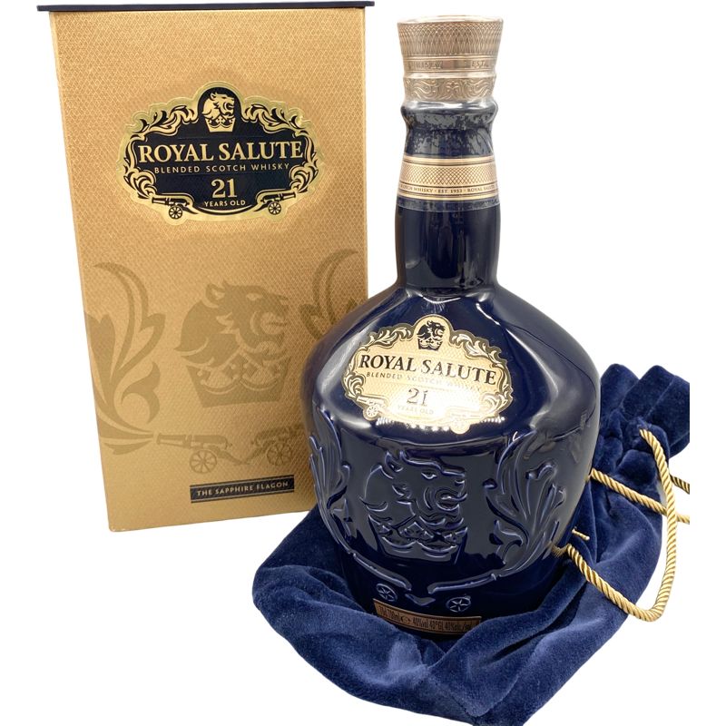 ロイヤルサルート 21年 スコッチウイスキー 未開封 - メルカリ