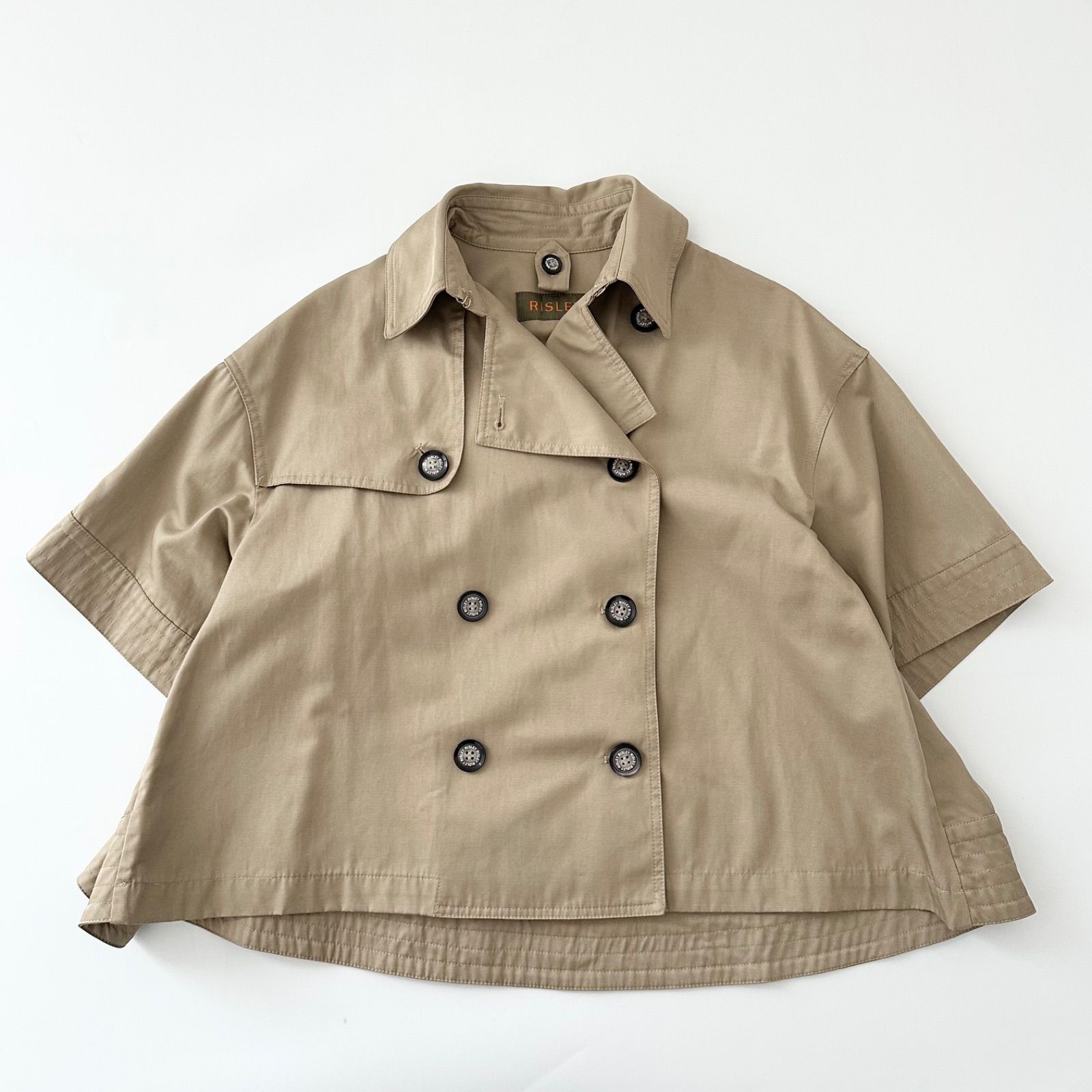 Risley リズレー 3way ショートトレンチアンサンブル コート ベージュ Risley/リズレー/ショートトレンチアンサンブル | ROYAL FLASH