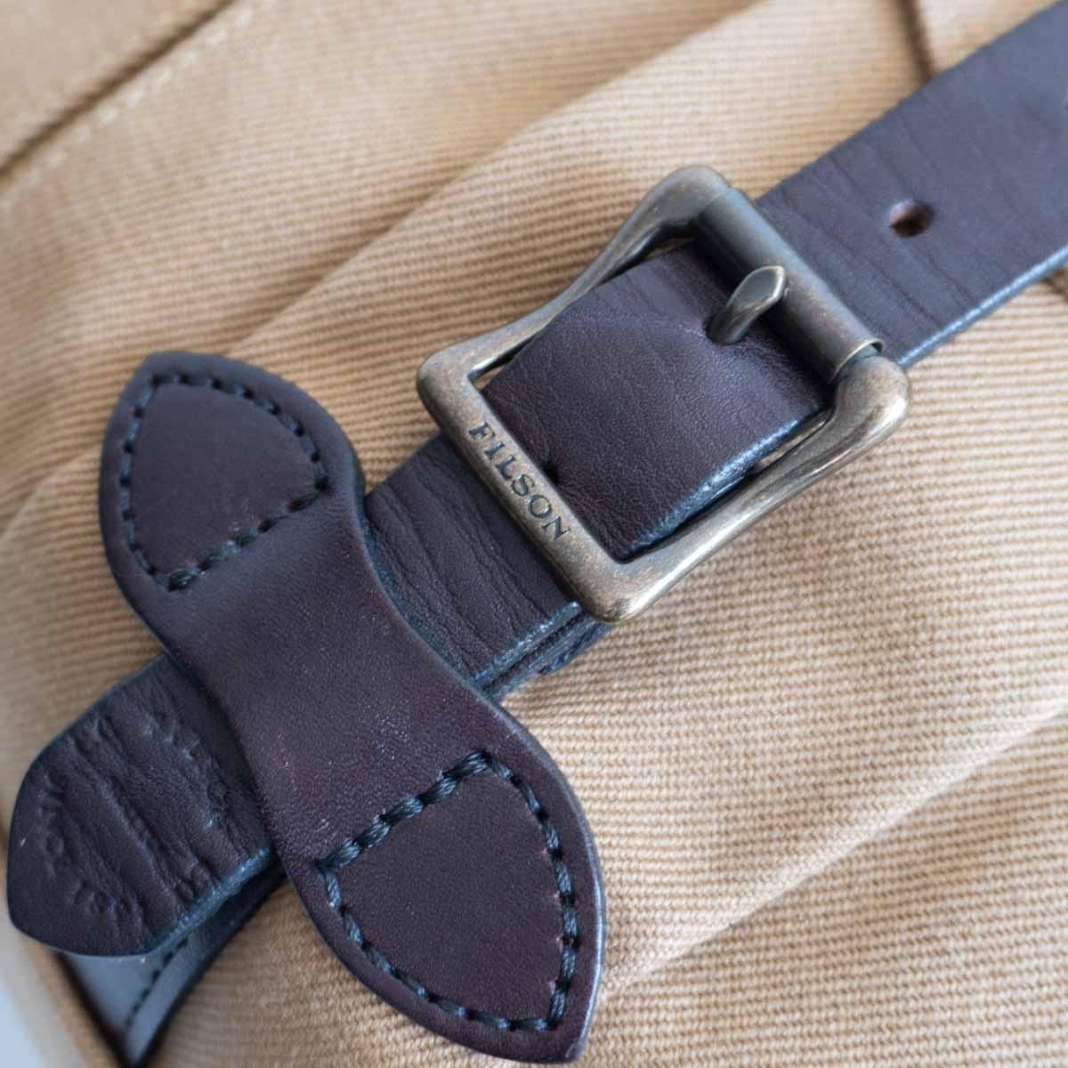 美品】FILSON【Rucksack リュック】タン コットンツイル×レザー