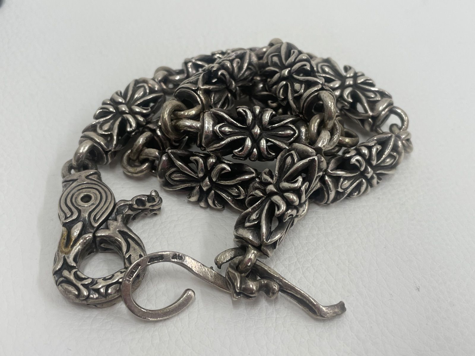 A&G エーアンドジー ウォレットチェーン シルバー silver 925 おまけ