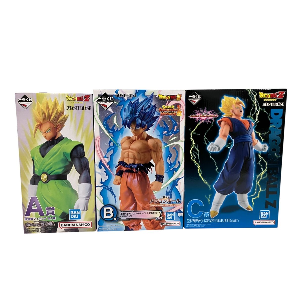 ドラゴンボール一番くじ3点セット ドラゴンボール 一番くじ フィギュア 3体セット - メルカリ