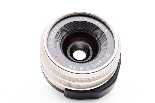 コンタックス カールツァイス ビオゴン 28mm F2.8 T* CONTAX Carl Zeiss Biogon ポーチ付き [7643609] 美品CONTAX コンタックス カールツァイス ビオゴン 28mm F2.8T HORITA