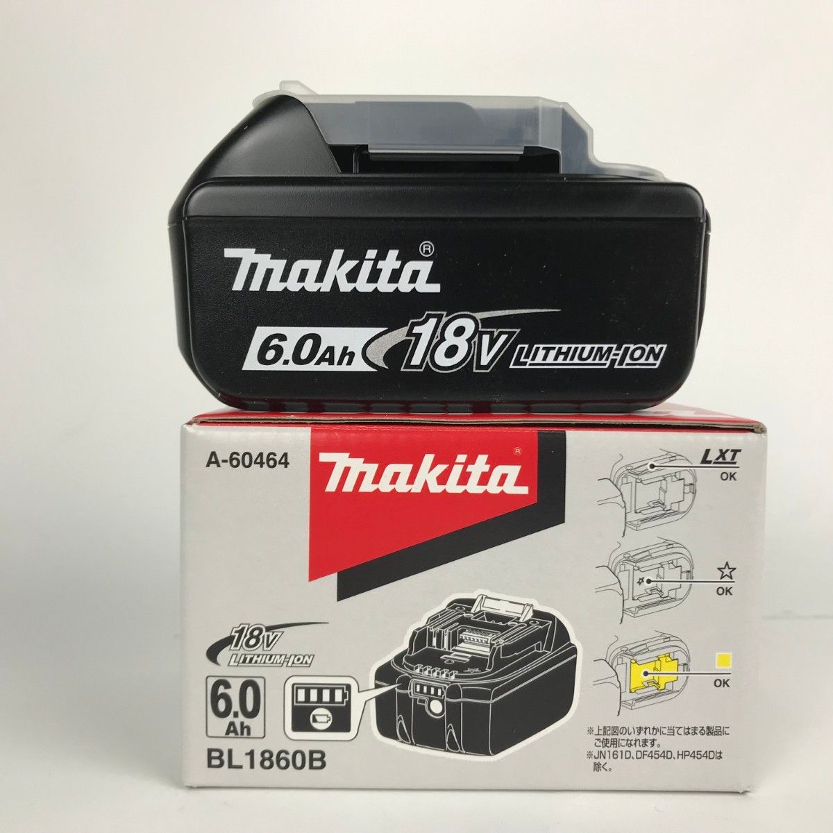 MAKITA マキタ リチウムイオンバッテリー 18V 6.0A ♥ BL1860B