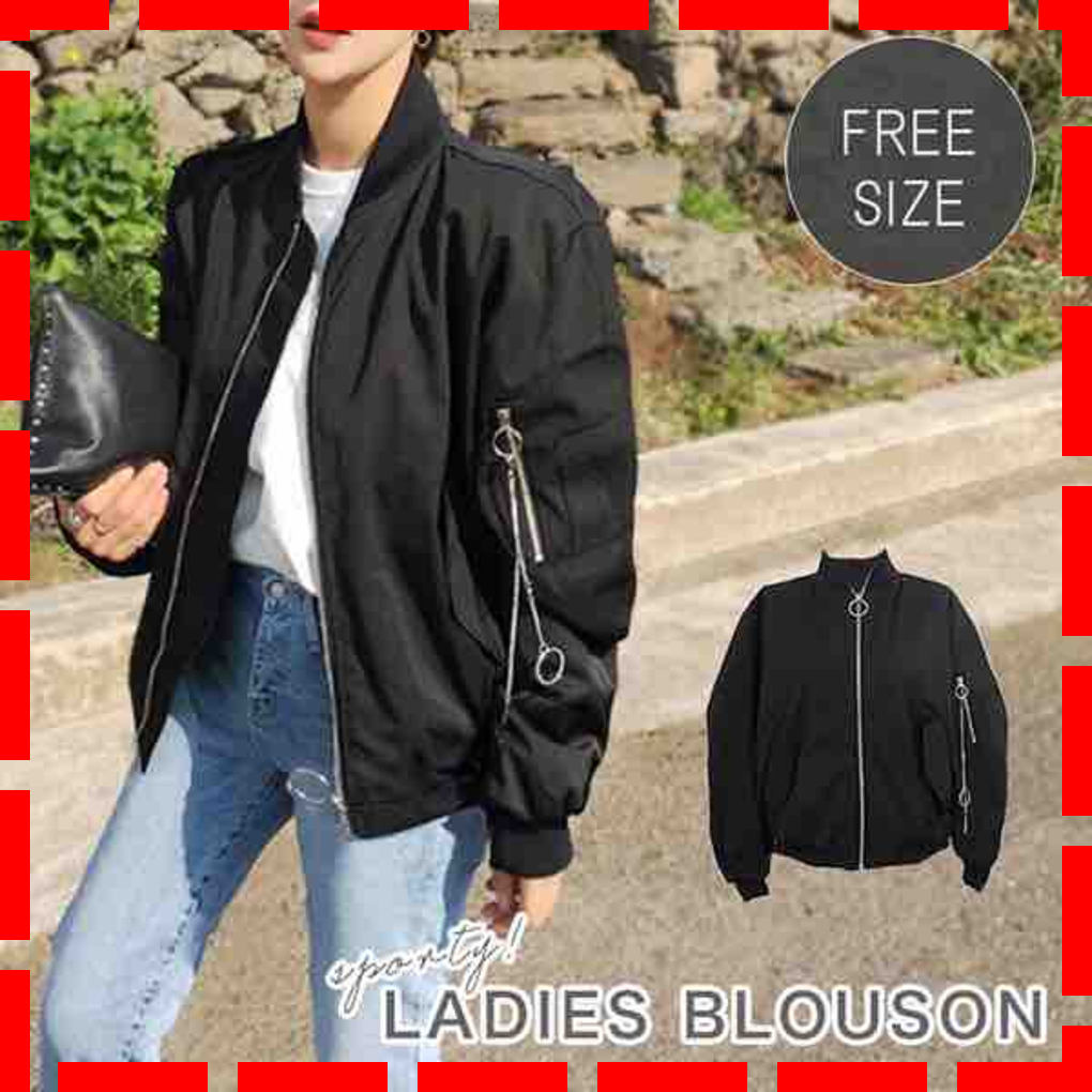 メルカリshops ジャケット ブルゾン レディース レディースジャケット レディースブルゾン