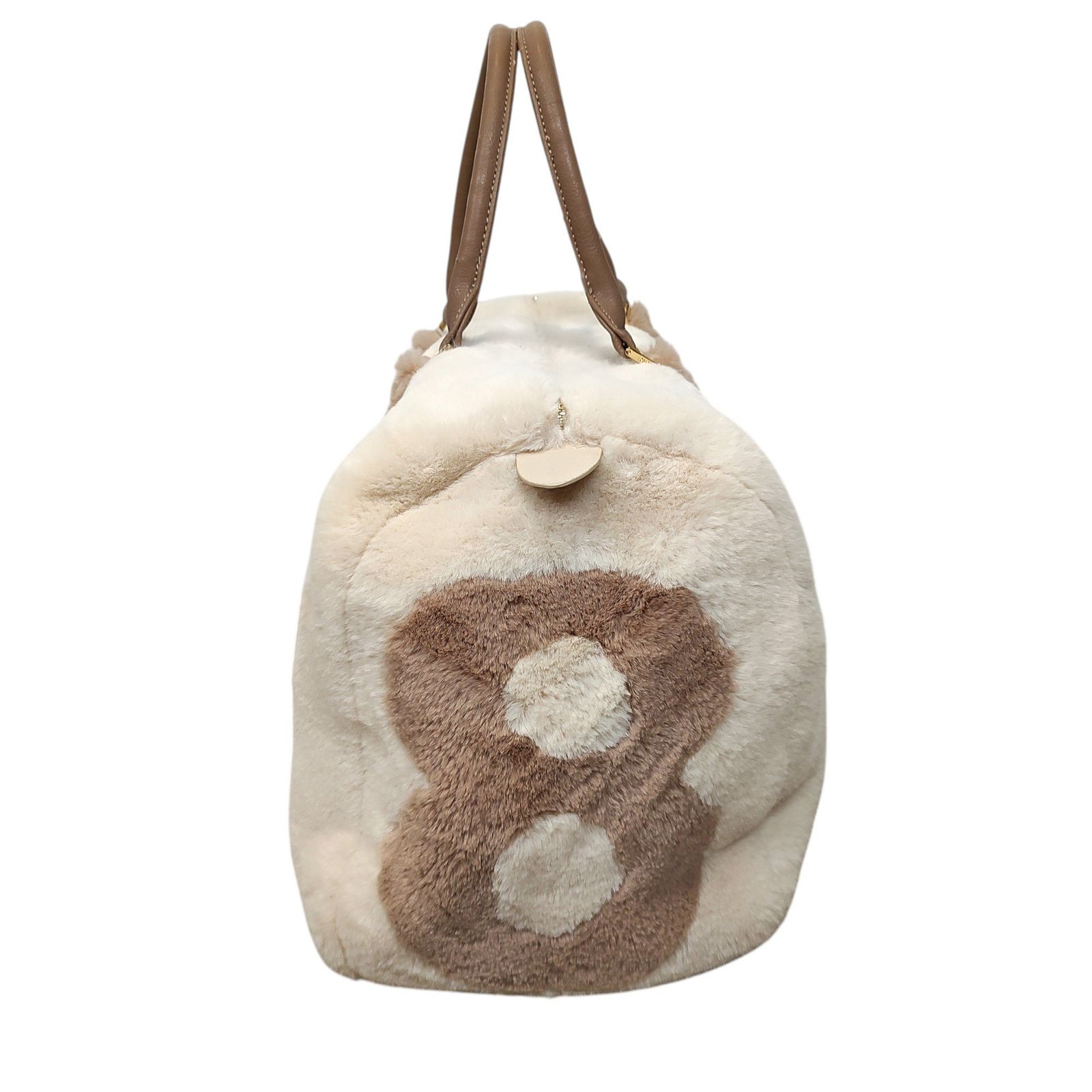 ムータ 配色ファーボストンバック ムータ 配色ファーボストンバック