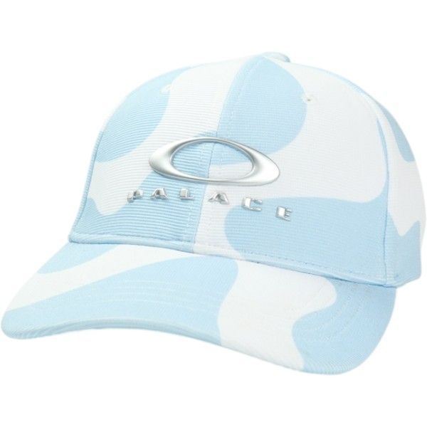 Size フリー Palace Skateboards パレススケートボード ×OAKLEY 24AW 6-PANEL CLOUDS キャップ 水色 品-非常に良い 20817009