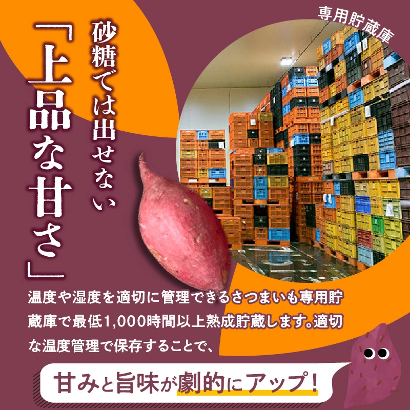 福岡県久留米市産 長期熟成紅はるか  3kg 2Lサイズ  土付き/sweetpotato