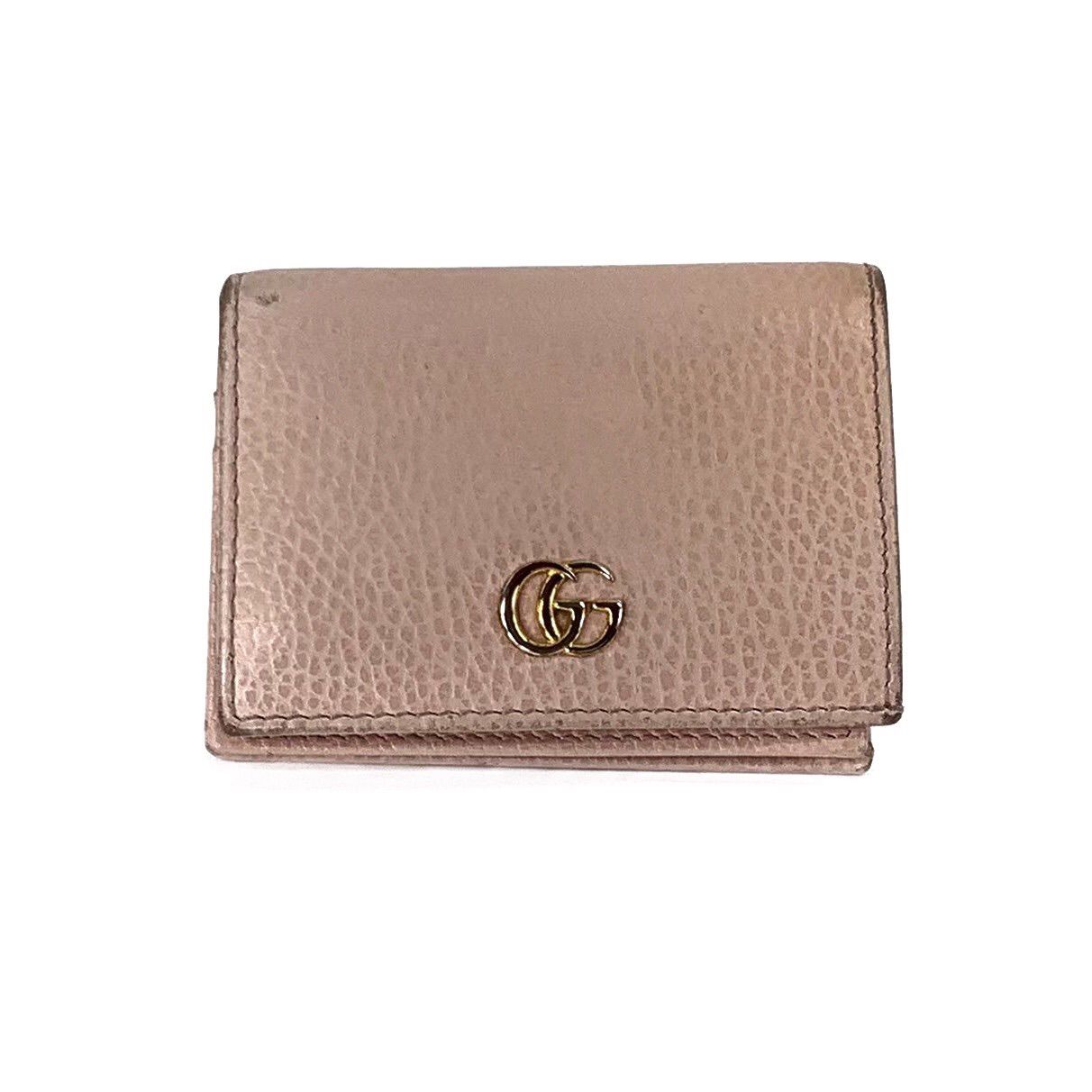 GUCCI グッチ 456126.493075 レザー コンパクト ミニ財布-