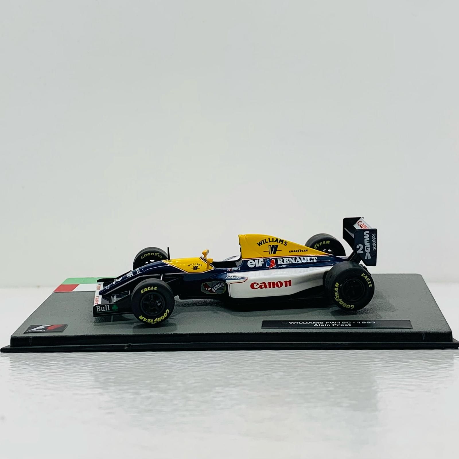 飾磨店】 中古 模型 WILLIAMS FW15C-1993 Alain Prost elf #2 F1