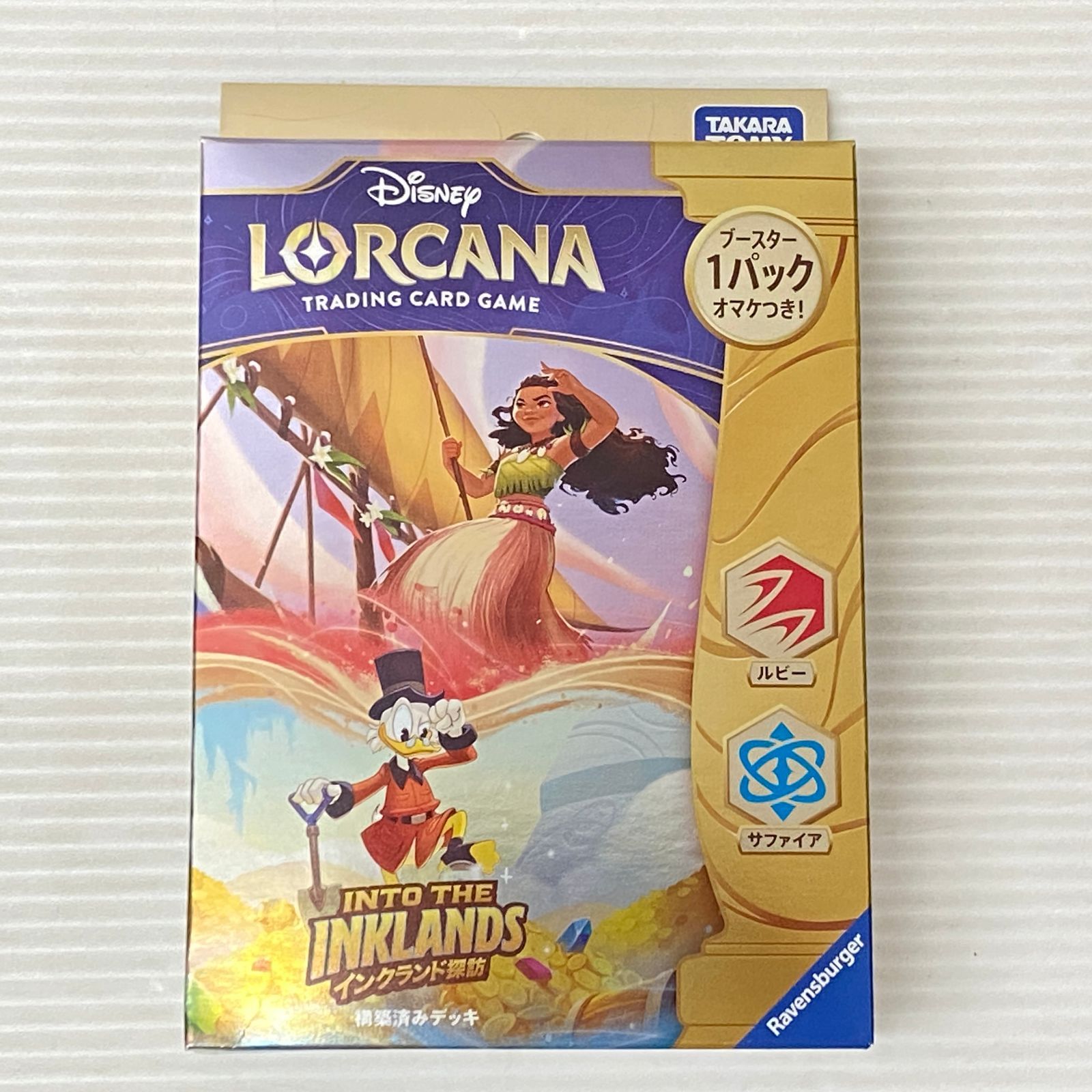 △ディズニー・ロルカナ・TCG 日本語版 構築済みデッキ 5種