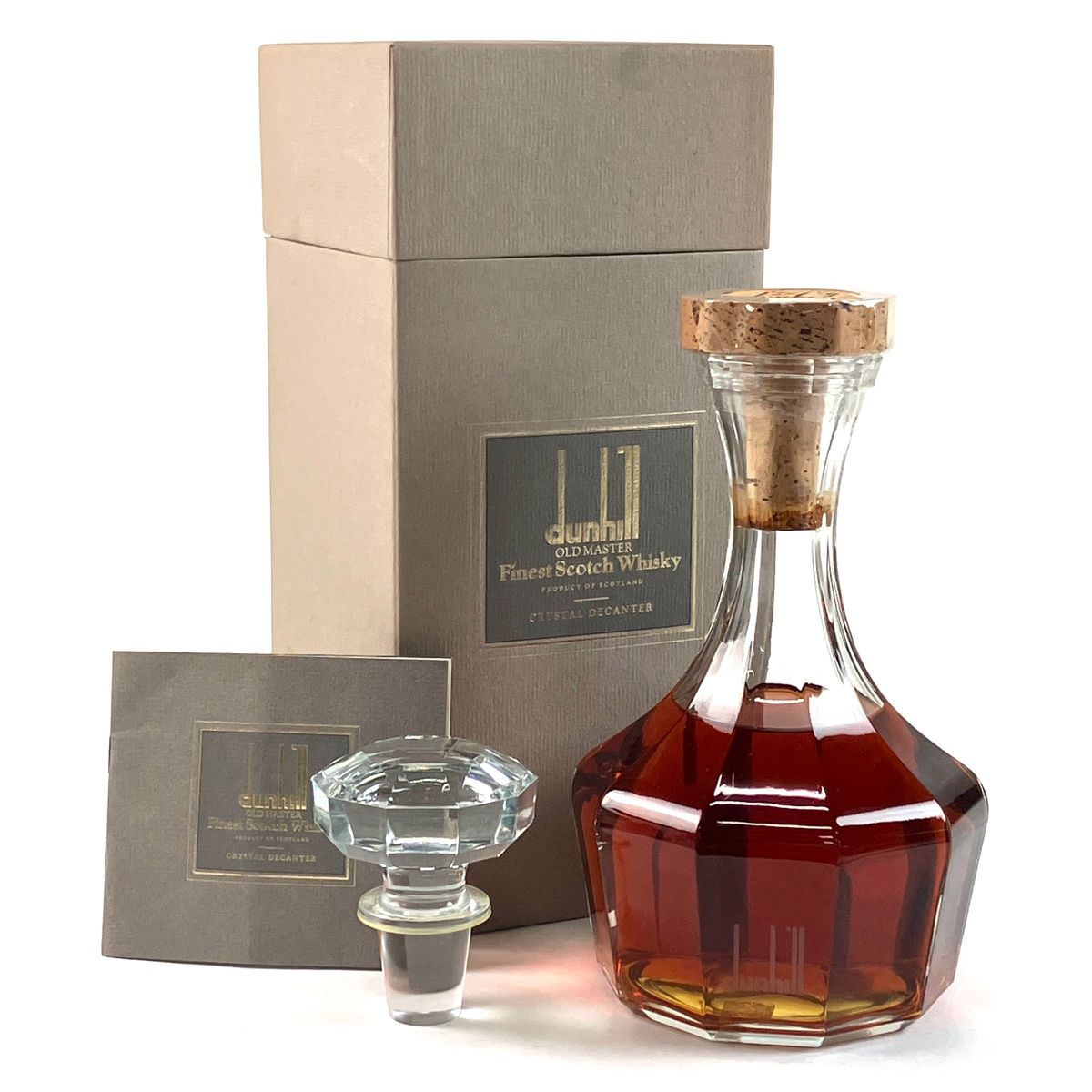 買取 口コミ dunhill ダンヒル クリスタル デキャンタ ウイスキー 箱入