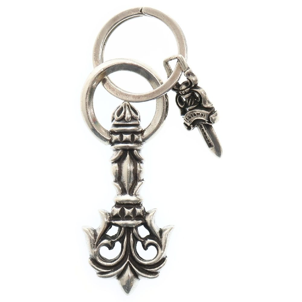 CHROME HEARTS クロムハーツ FILIGREE PULL DAGGER KEY RING フィリグリープル ダガーキーリング シルバー